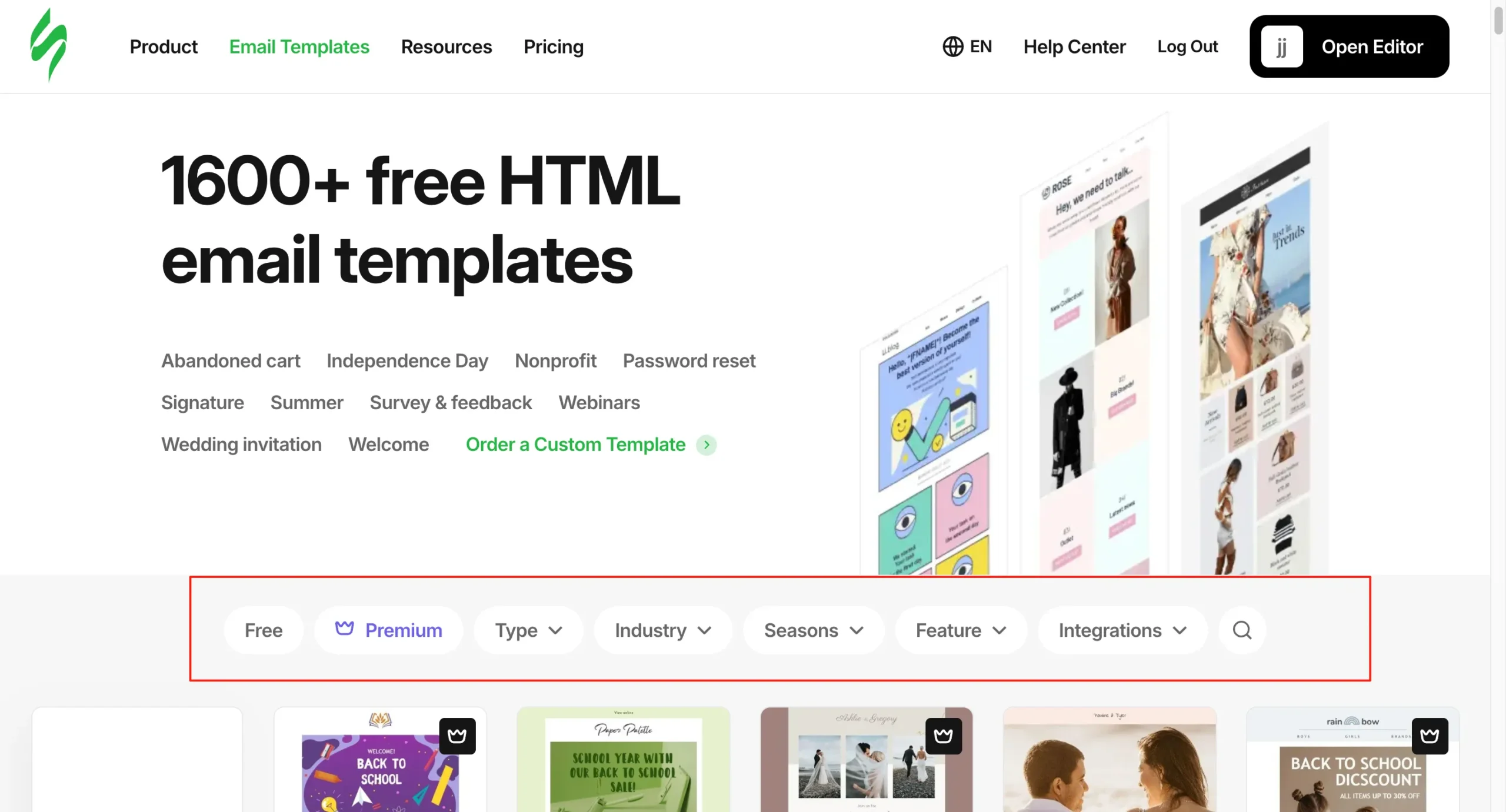 根据条件筛选 html 邮件模板